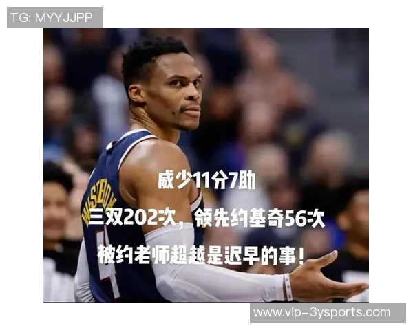 NBA历史大三双次数统计约基奇领衔大O紧随其后威少表现不俗